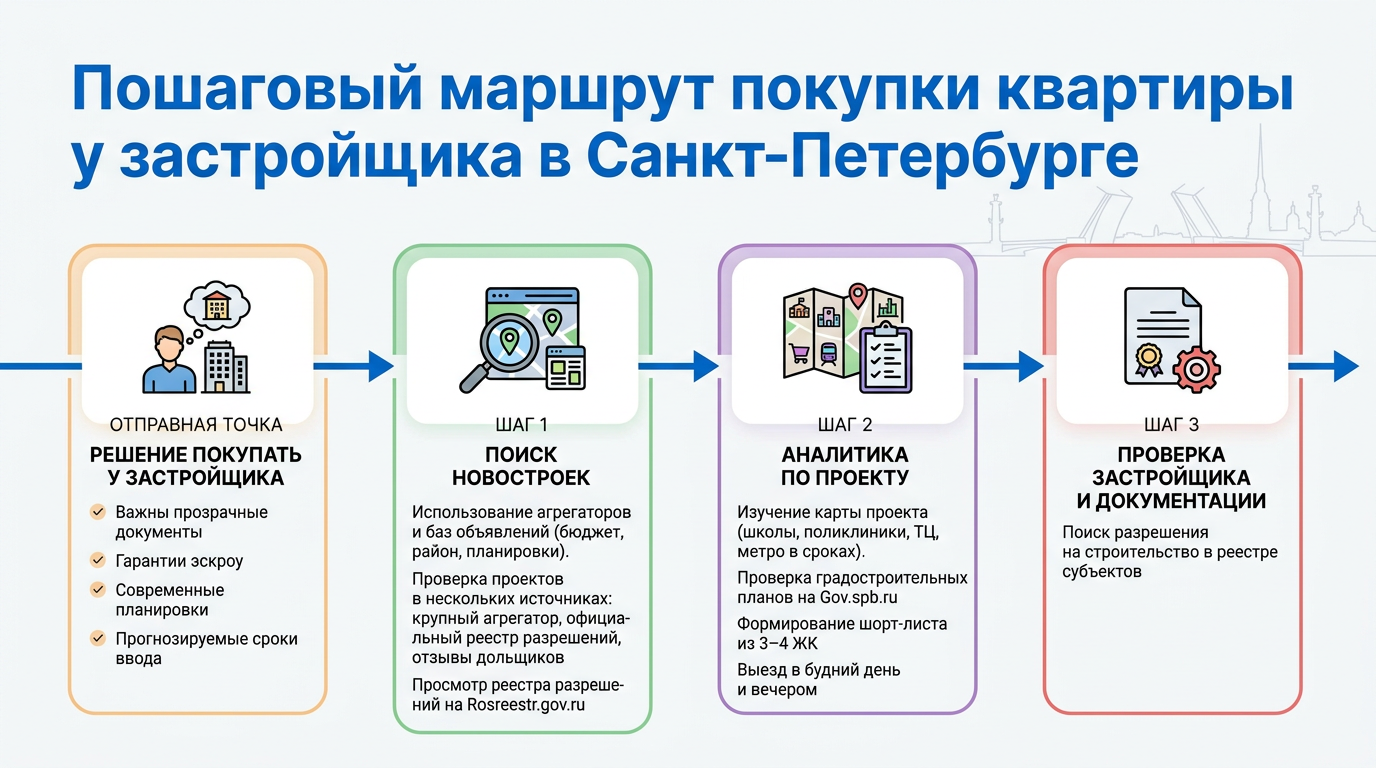 Как проверить застройщика и проект: пошаговый чек‑лист по открытым реестрам